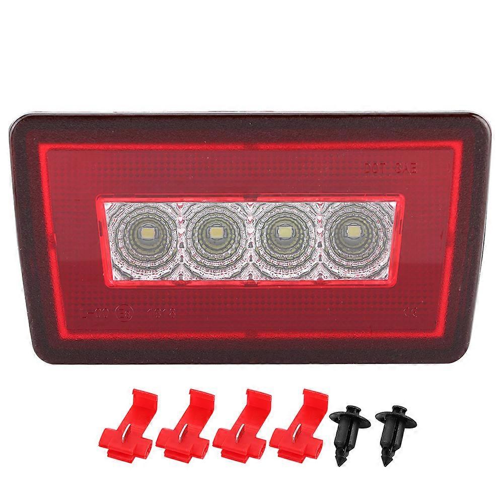 LED Rear Fog Light Kit Brake Lamp Reverse Indicator Fit for Subaru WRX STI IMPREZA XV CROSSTREKRed NO.55397