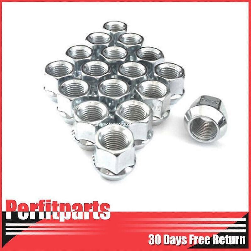 Open End Wheel Lug Nuts M14X1.5 ~ 3/4 Hex, 0.84 Height ~ Set of 20 NO.8865