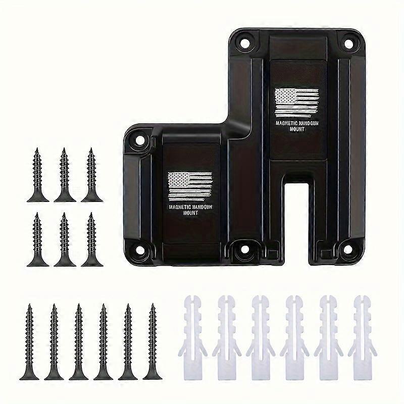 "Fast Deployment" Quick-Draw Magnetic Gun Mount - Secure & Hidden Storage For Home, Office, Car | Durable Abs Material