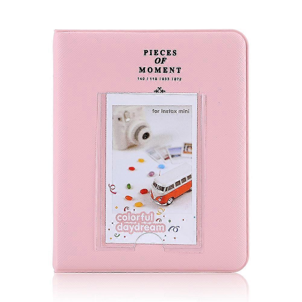Pink 64 Pockets Album Photo Case Instant Camera For Fuji For Instax Mini8 7s 25 50s 90