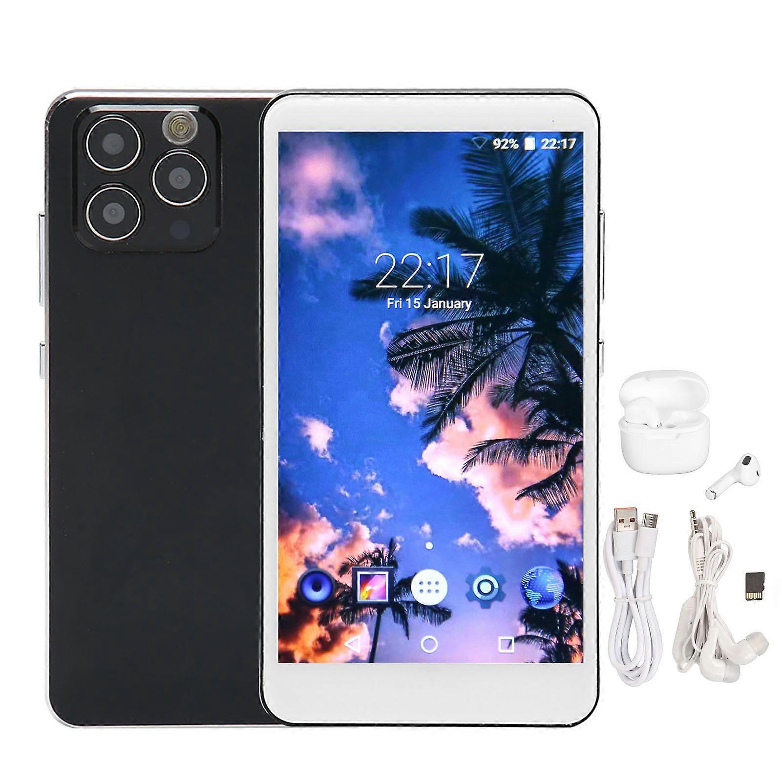 Bluetooth MP4 Player 5in HD Full Touch Screen HiFi Noise Reduction WiFi Music Player with Cam Bluetooth Earphone for Android Black 8GB ROM Plus 256GB 