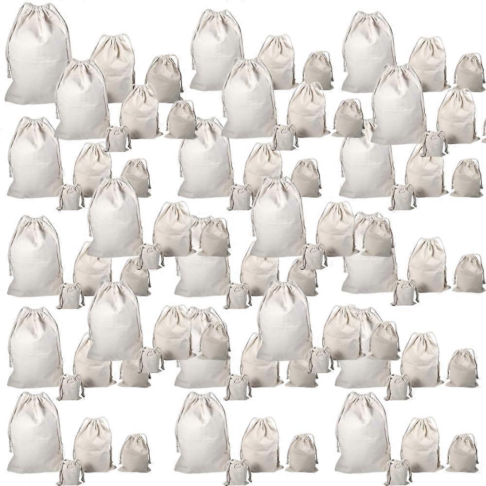 40pcs Home Bag Drawstring Storage Laundry Bag Breathable Drawstring Dust Bag Multi-function Travel Bag Hiking Camping