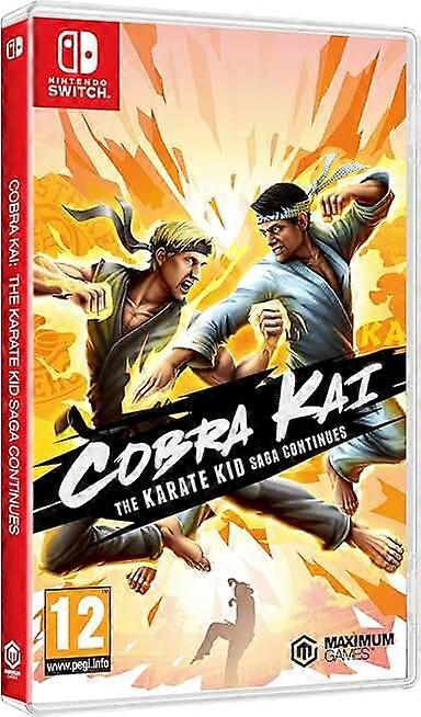 Cobra Kai The Karate Saga Continues (Nintendo Switch) - PAL - New & Sealed
