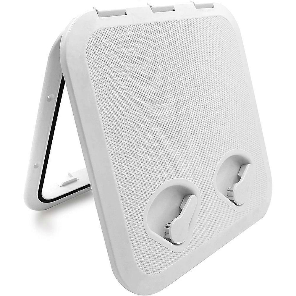 1 Pcs Marine Boat Deck Access Hatch & Lid,ABS Material,White 270X375X192mm