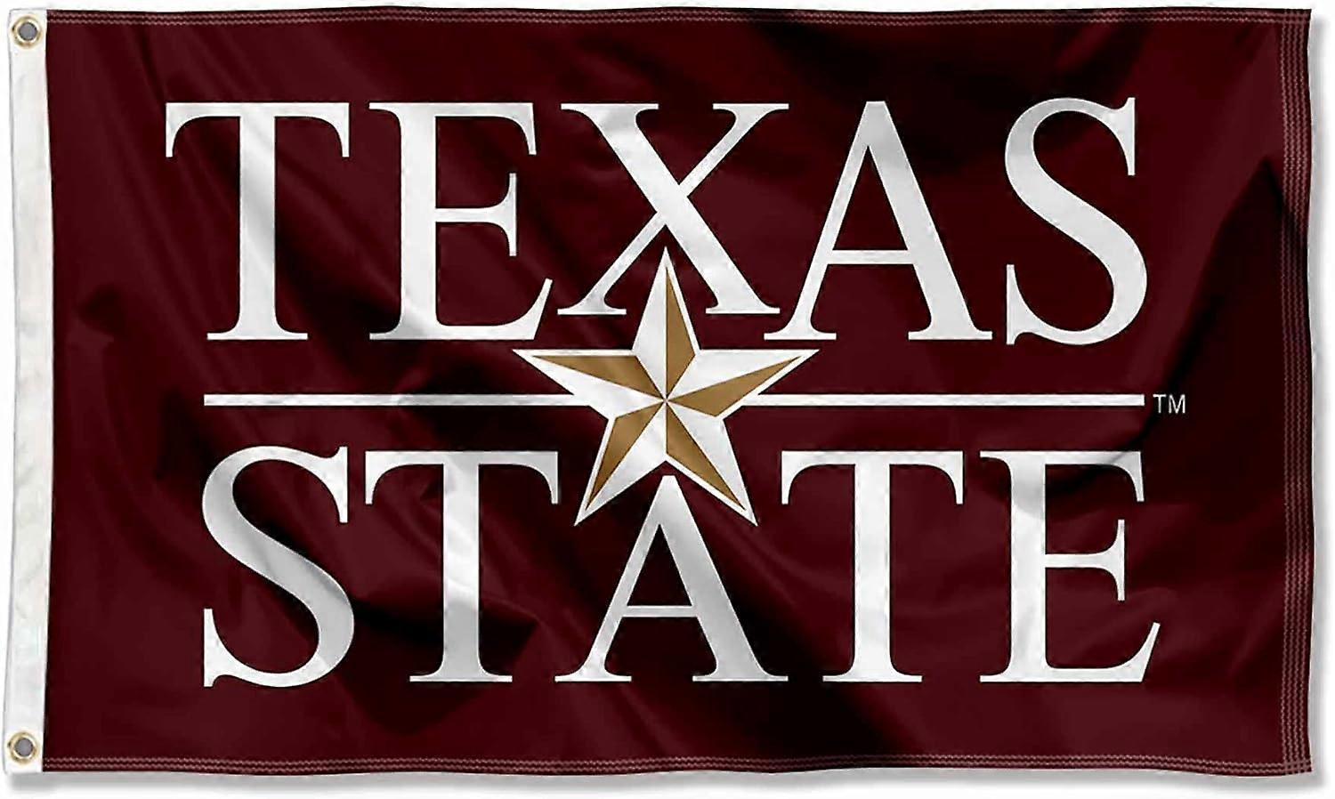 Texas State Bobcats University Large College Flag