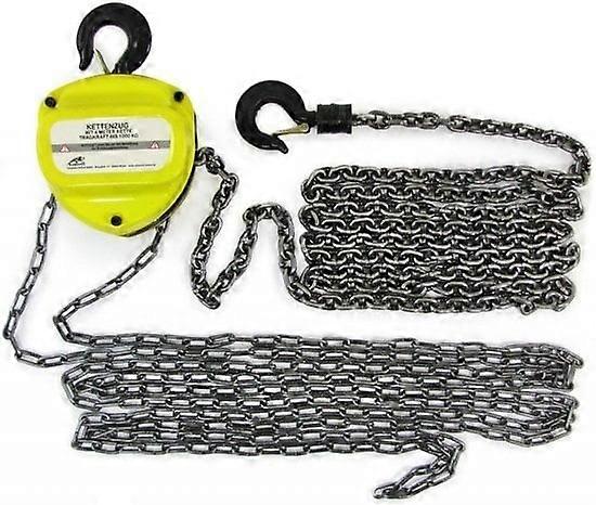 Poulie de palan à chaîne 4M à 1T 1000kg jaune