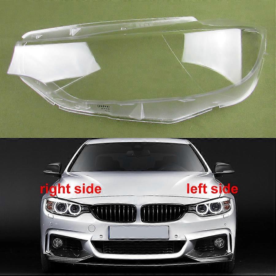 For BMW 4 Series M4 F32 F33 F36 F82 2014-2017 Lampshade Lamp Shade Headlight Shell Transparent Headlamp Cover Lens Plexiglass