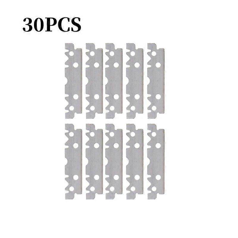 30/50/100PCS Single-sided Razor Blade Stainless Steel Razor Blades Men Shaving Shaver Manual Razor Blade Barber Shaving Tools 100pcs Fabric Shavers