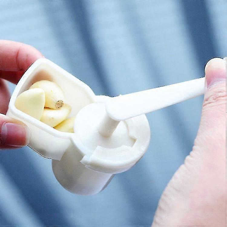 2 pcs garlic press, garlic roller, garlic peeler