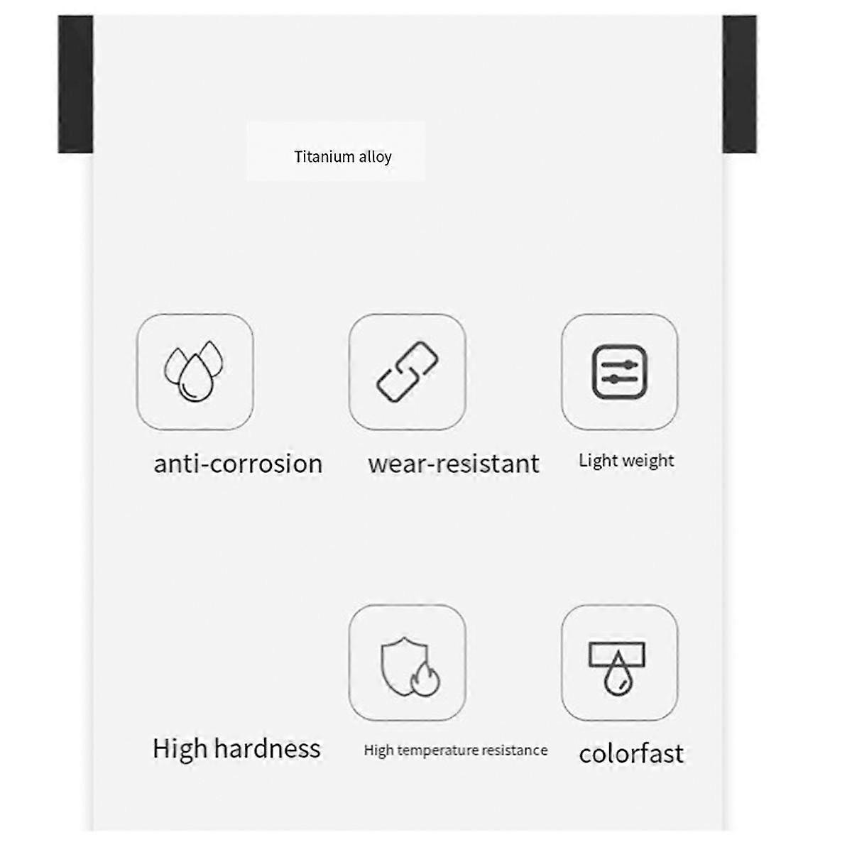 4Pcs Titanium Alloy Mini Keychain Connector Buckle Universal Connector Universal Ring Auxiliary Ring Fixed
