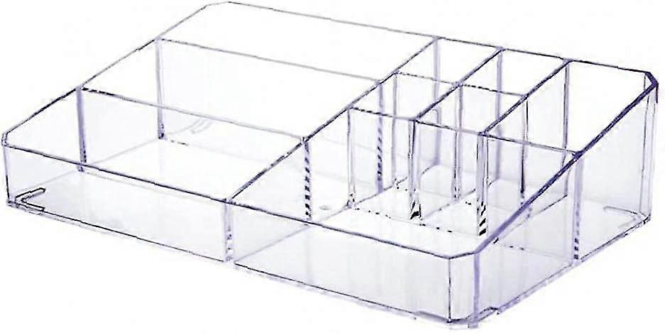 9 Compartments Transparent Acrylic Cosmetic Storage Box