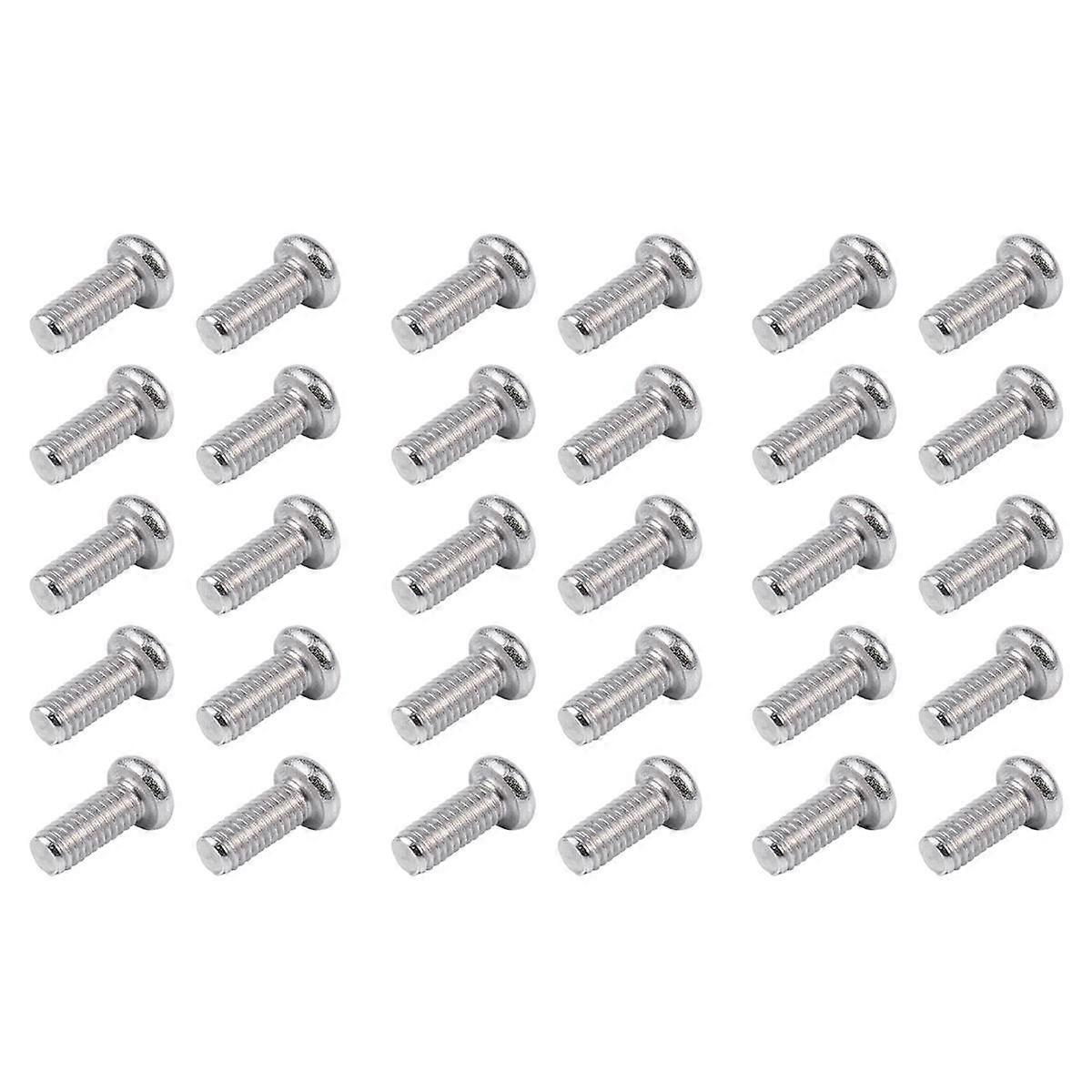 30 Pieces Computer TV LCD Monitor Stand Bracket Mounting Screw M4X10mm
