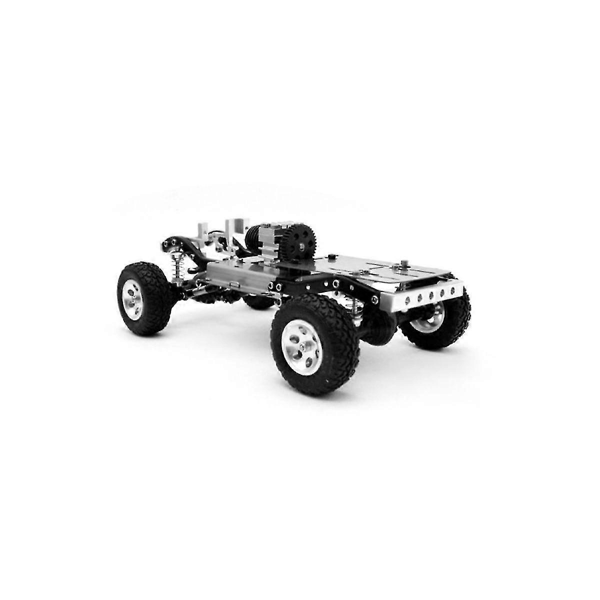 1/24rc Mini Climbing Car Small Ratio Metal Climbing Frame Desktop Toy (with Motor Servo)