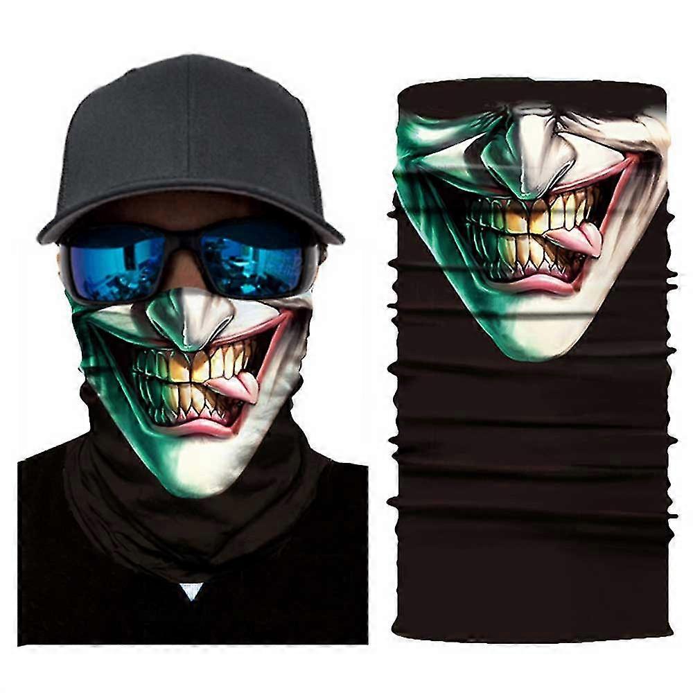 half mask for dust wind sun protection seamless 3d tubular bandana