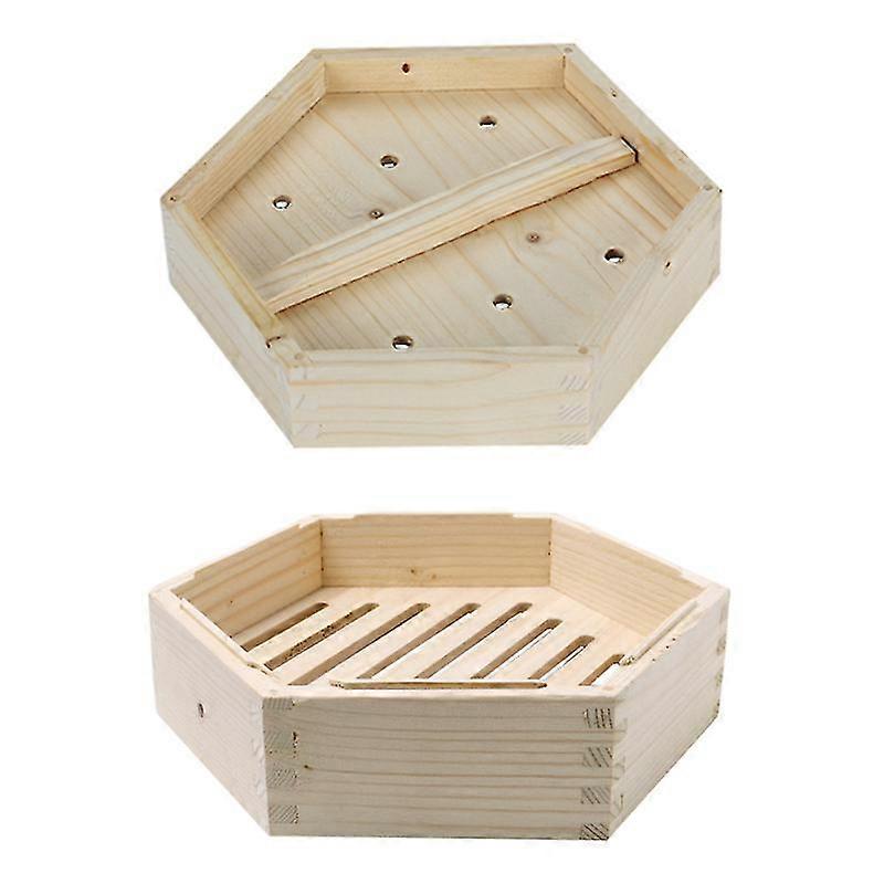 1 set of useful wooden food steamer premium dessert steamer household steamer