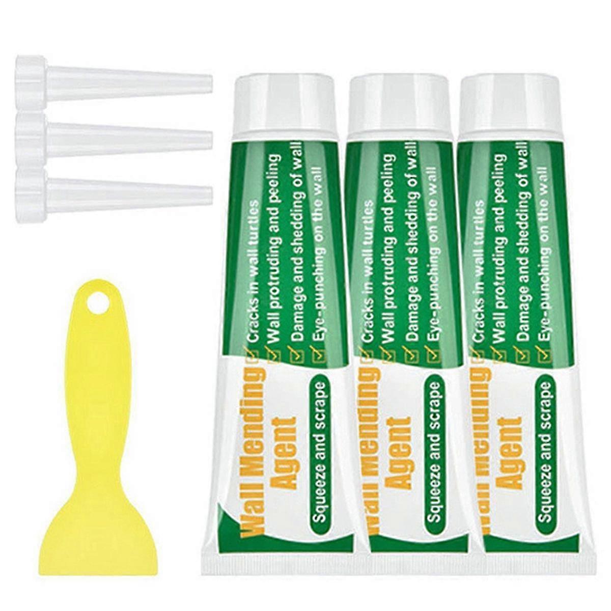 100G Wall Mending Agent Wall Repair Cream with Scraper Paint Valid Mouldproof Wall Crack Nail Quick