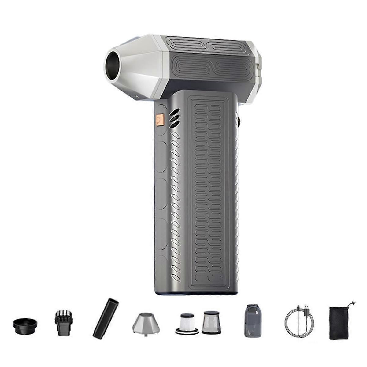 Air Blower 130000RPM TurboFan Mini Turbo Jet Fan Brushless Motor Handheld Duct Fan Portable Chargin