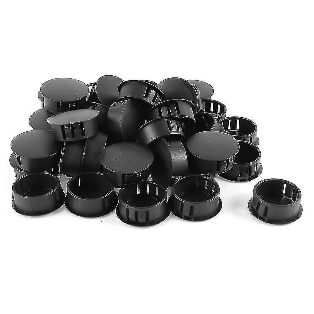 40 قطعة البلاستيك قفل لوحة المقابس غطاء هول 2.5 سم 25 مم ضياء.