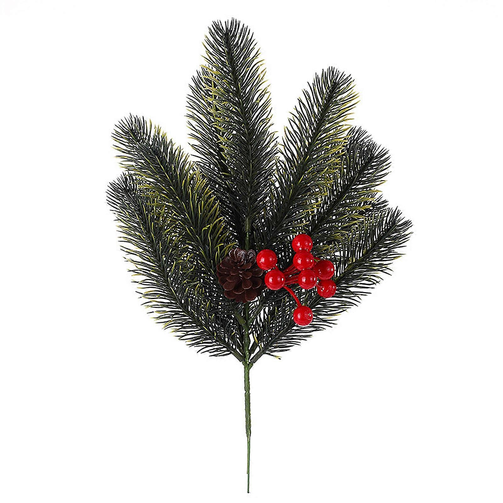 Artificial Simulated Cypress Tree Christmas Decoration for Background Wall Hanging, Pine Tree Design