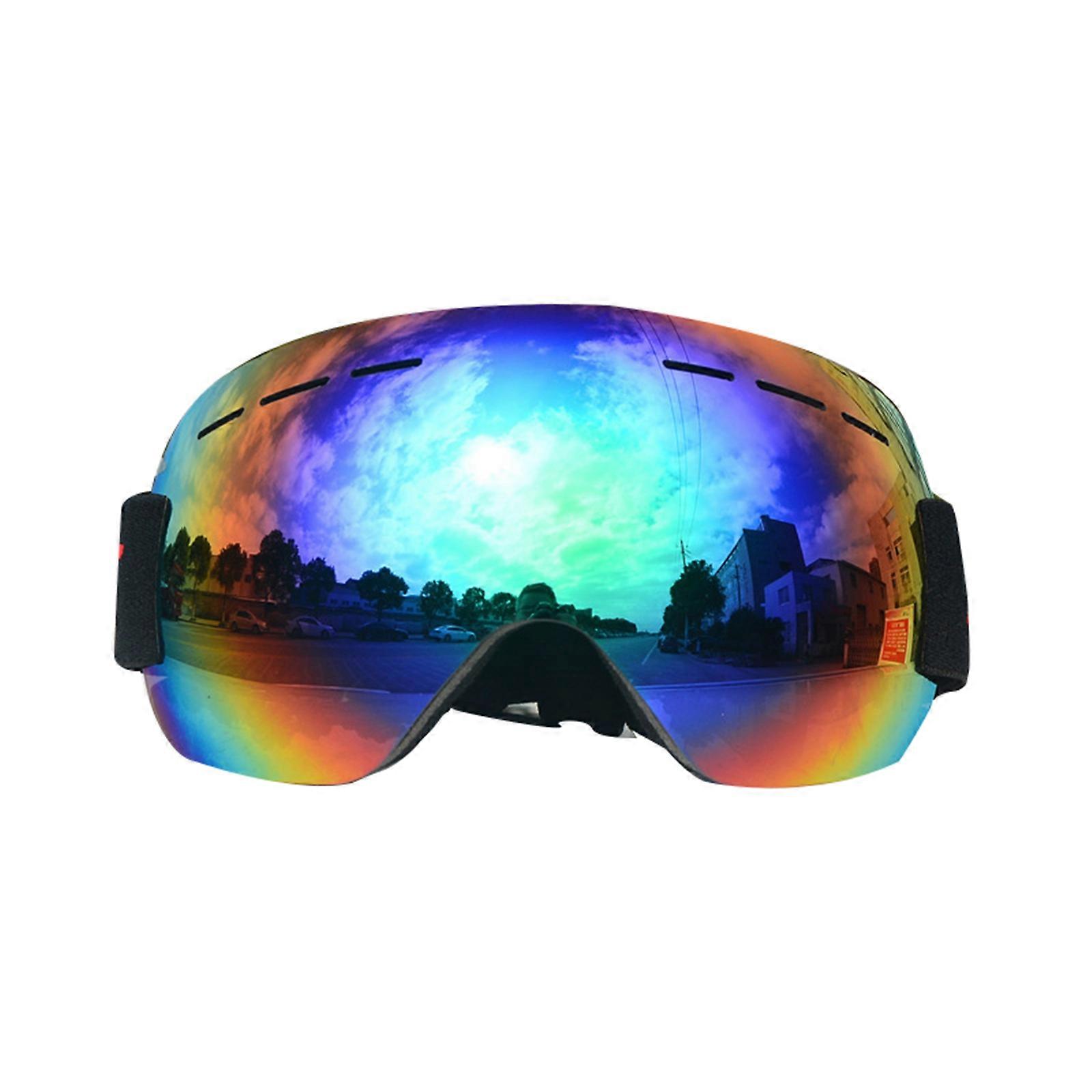 Laskettelulasit Tuulenpitävät UV400 Huurtumista estävät hiihtolasit Hiihto Lumi Miehet Naiset Lumilautailulasit