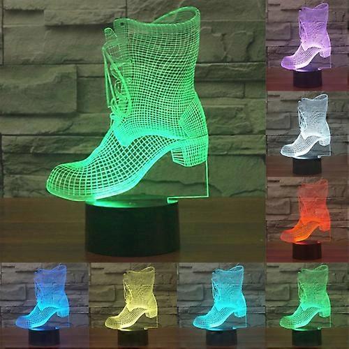 Boots Style 3D Touch Switch Control LED Light