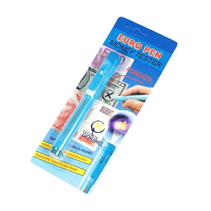 Détecteur de devises d’encre CounterfeitBill Detector Fake Bill Checker avec UV LED