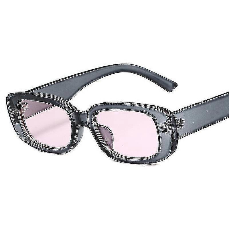 Retro Millionaire Lunettes de soleil pour femmes Hommes Hip Hop Black Fashion Oversized Square Sunglasses Frames Uv400 Protection