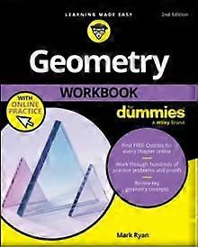 Geometry Workbook For Dummies - Ryan, Mark - Geometry - John Wiley & Sons Inc - Paperback