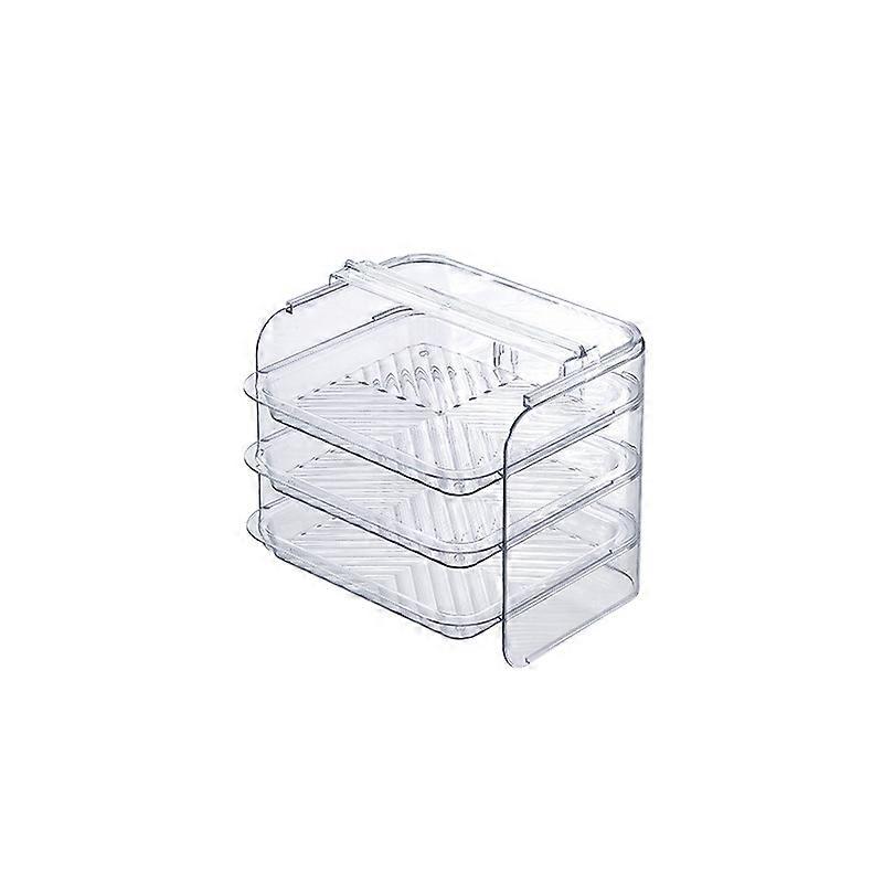 3 Tier Prep Tray, Kitchen Vegetable Food Prep Rack Organizer