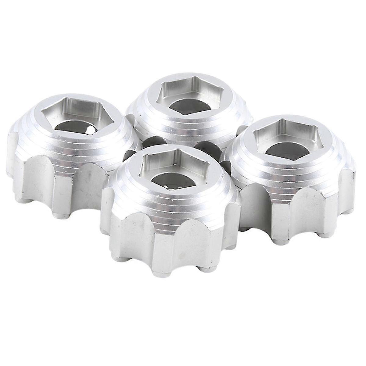4Pcs Alloy Wheel Adapter 3.8 Inch Wheel Adapter for PL ProLine 3.8 Inch 8x32 to 17mm Wheel