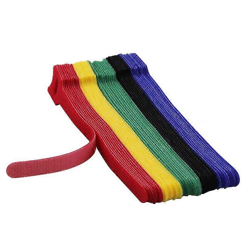 Reusable Cable Ties Closure Nylon Microfiber Organizer50pcs