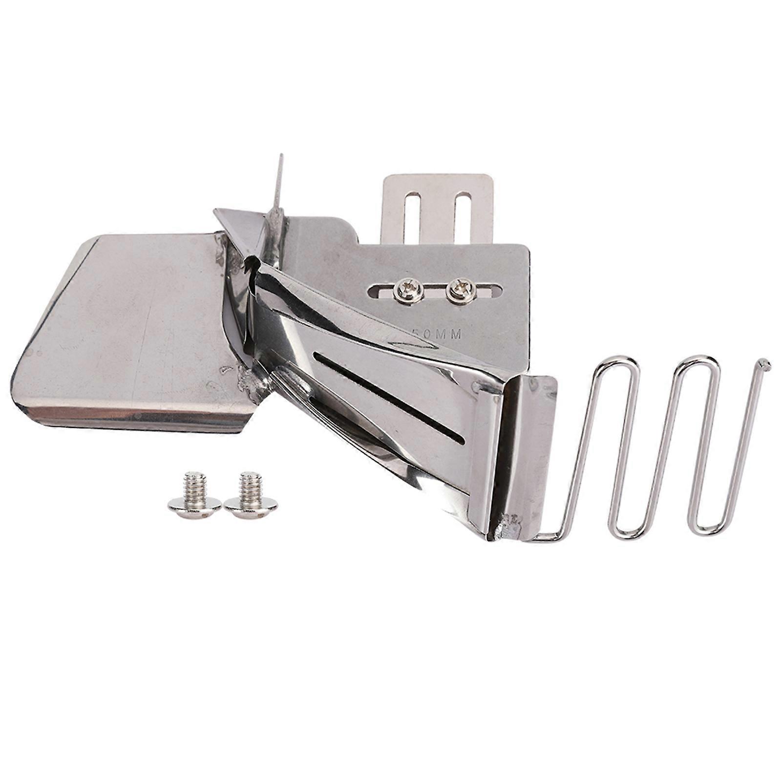 Ruban Binder Machine à coudre Accessoires Acier inoxydable 4 plis résistant à la corrosion durable (50mm)