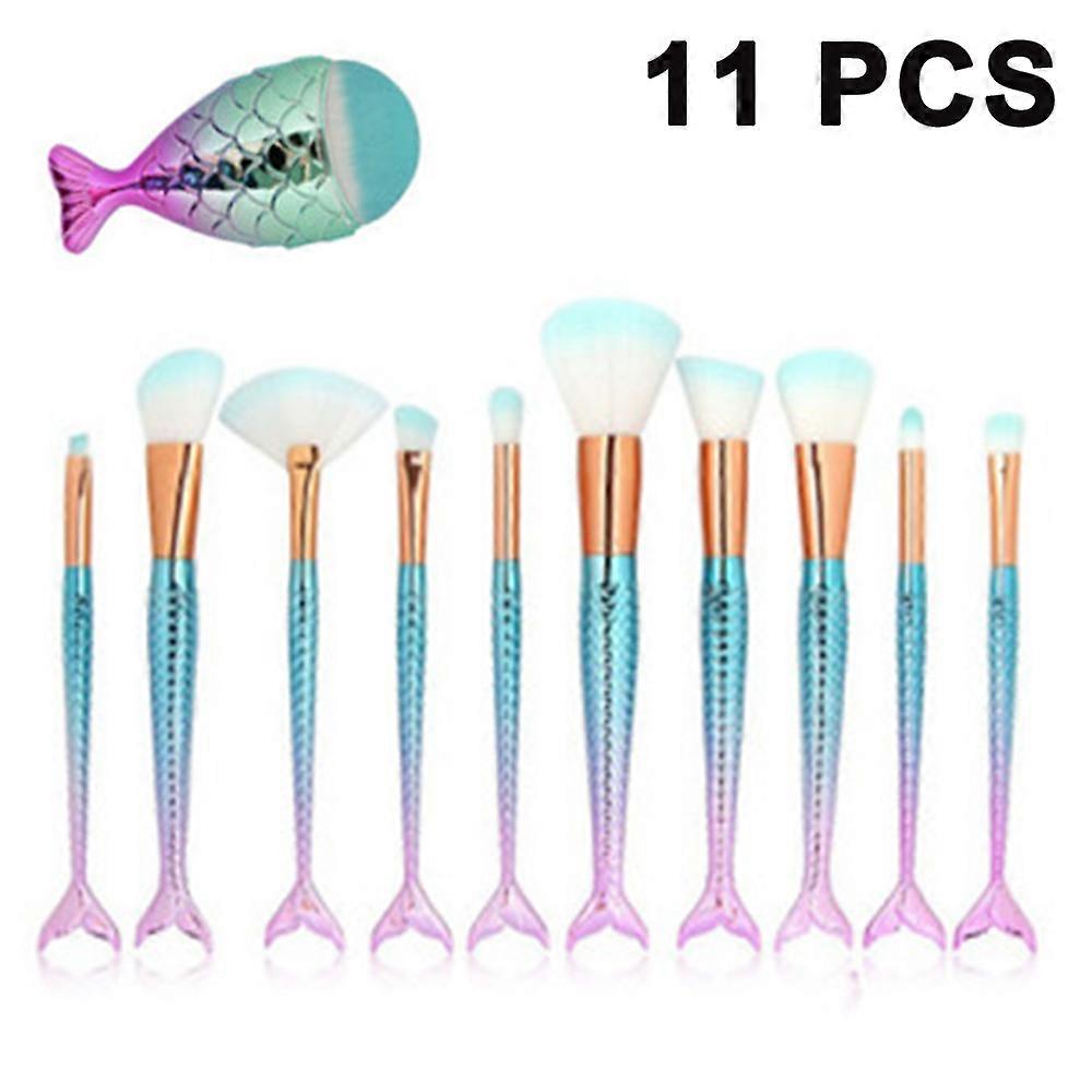 Makeup Brushes Set 11pcs Makeup Brush Eyeliner Blush Makeup Brush Set