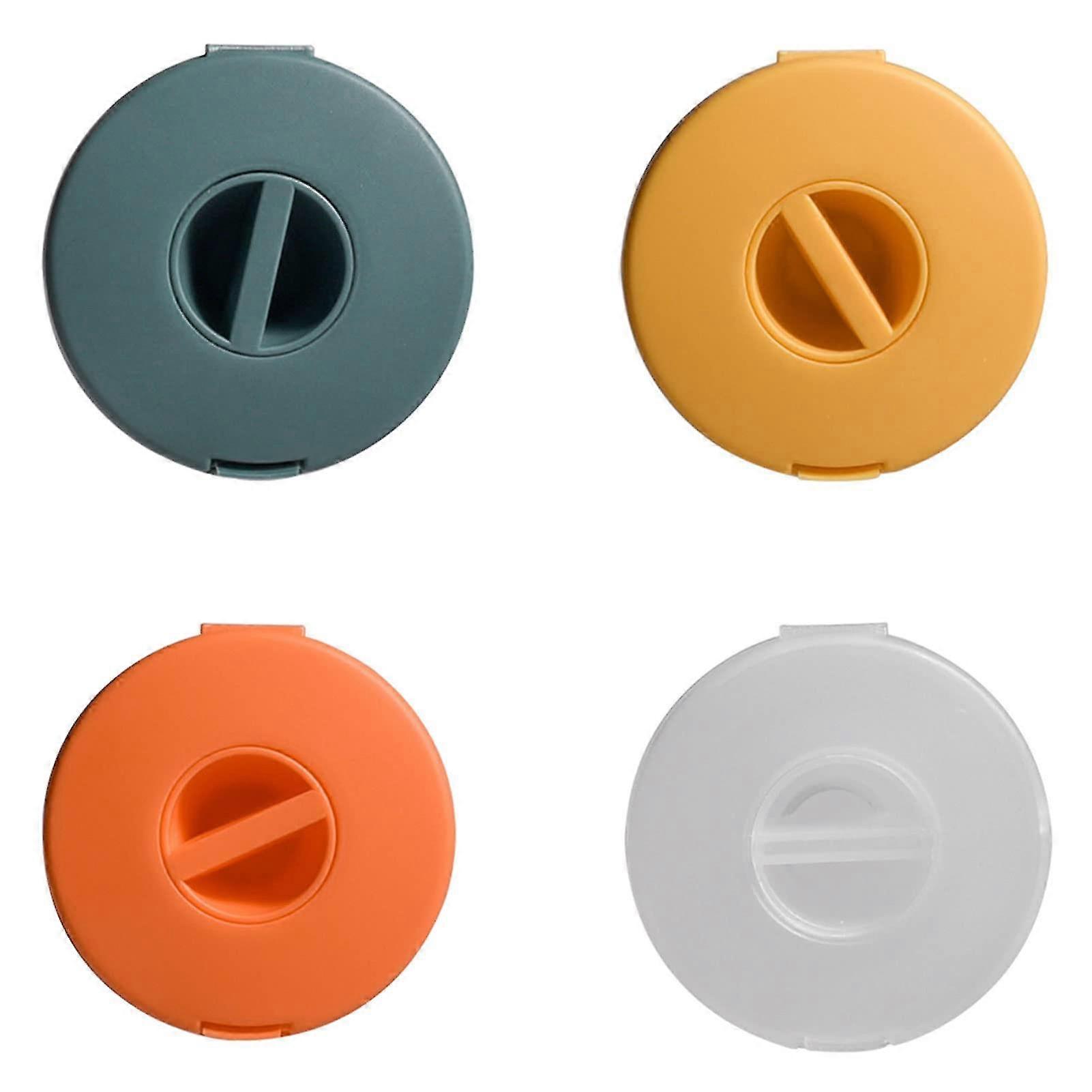 4pcs cable winders, empty reel compact cable management reel,retractable cord organizer case for usb cable