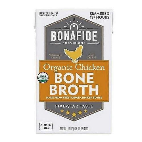 Bonafide Provisions Organic Chicken Bone Borth Dry ,16.9 Oz(Case Of 6)
