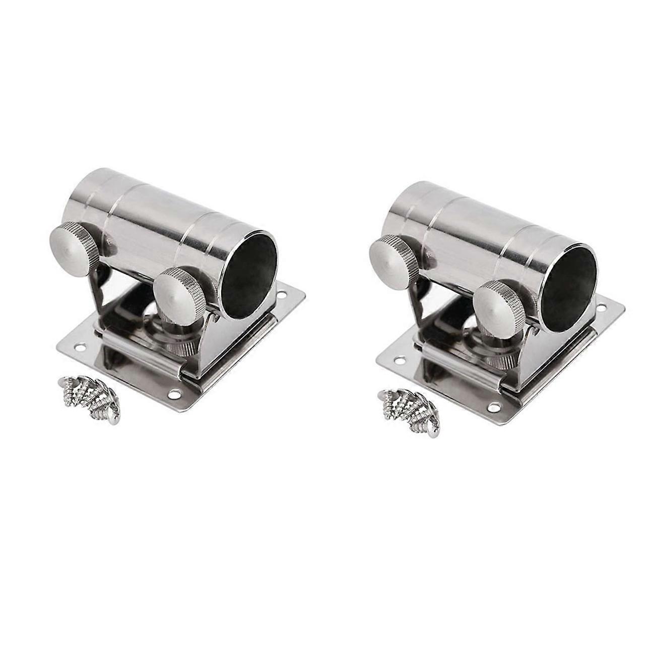 Ομπρέλα Στήριγμα μπαλκονιού Θήκη ψαρέματος από ανοξείδωτο ατσάλι Ρυθμιζόμενη βάση ομπρέλας Επιτοίχια τοποθετημένη θήκη ομπρέλας κουτιού αλιείας