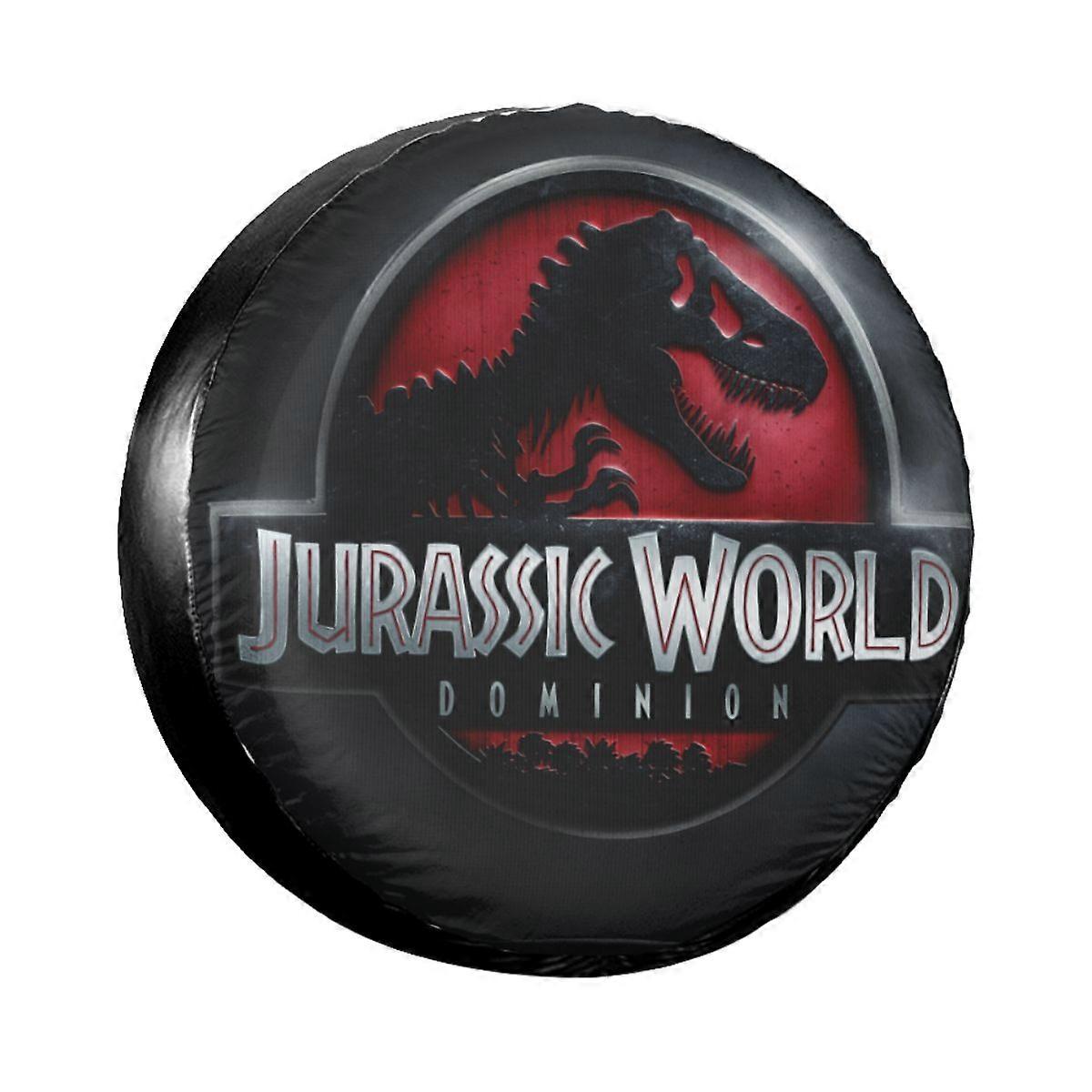 ジュラシックパークスペアタイヤカバージープ三菱パジェロSF恐竜車のホイールプロテクターアクセサリー車のインチ