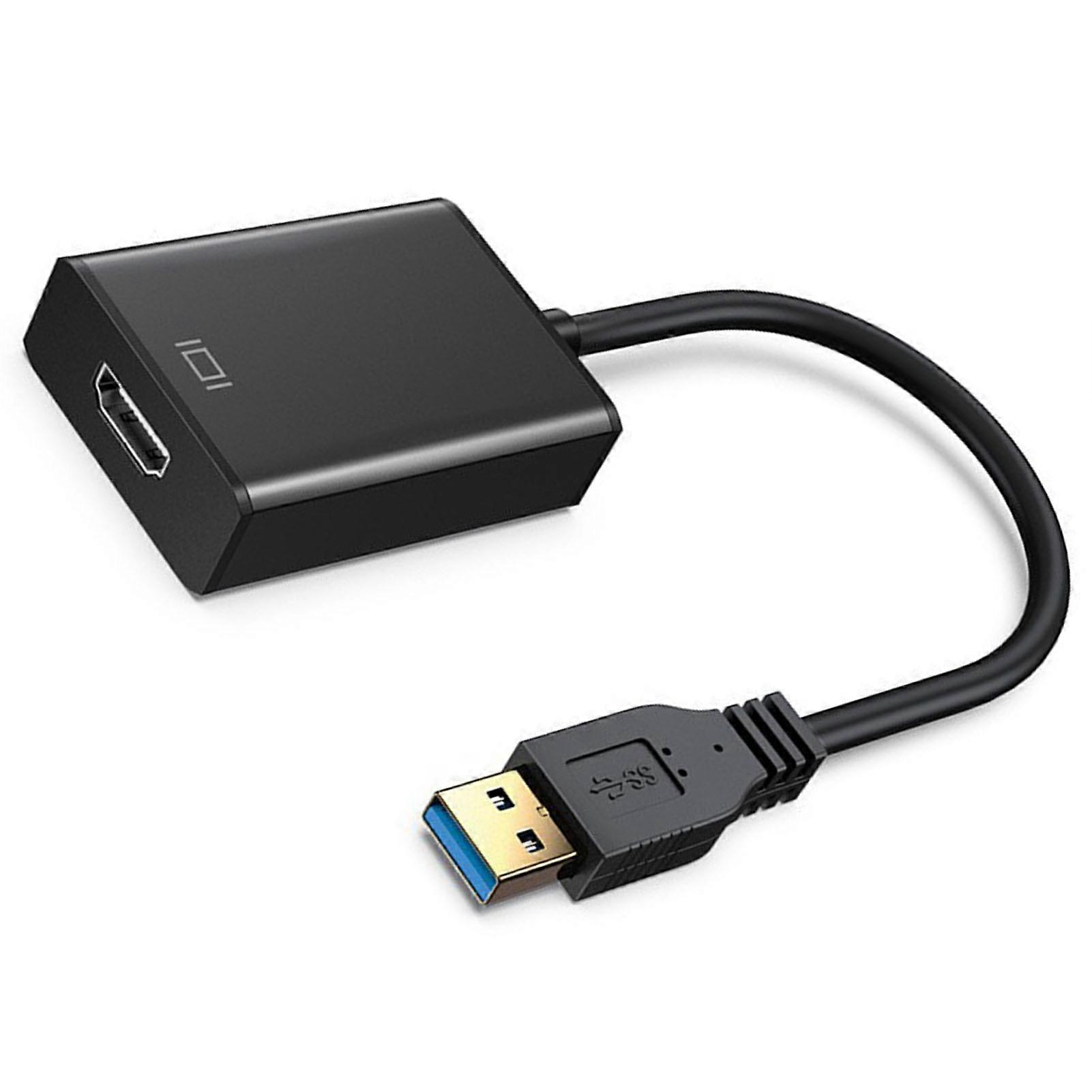USB 3.0 to HD Multimedia Interface Adapter 5Gbps 1920x1080 Resolution for PC Monitors
