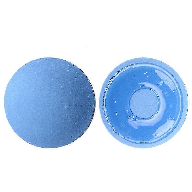 Silicone adhesive bras breast stickersA Blue)