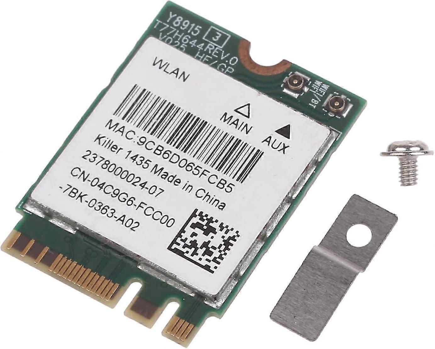 WiFi Card for Laptops NGFF 867Mbps Speed, Double Band 802.11ac Wireless Connectivity