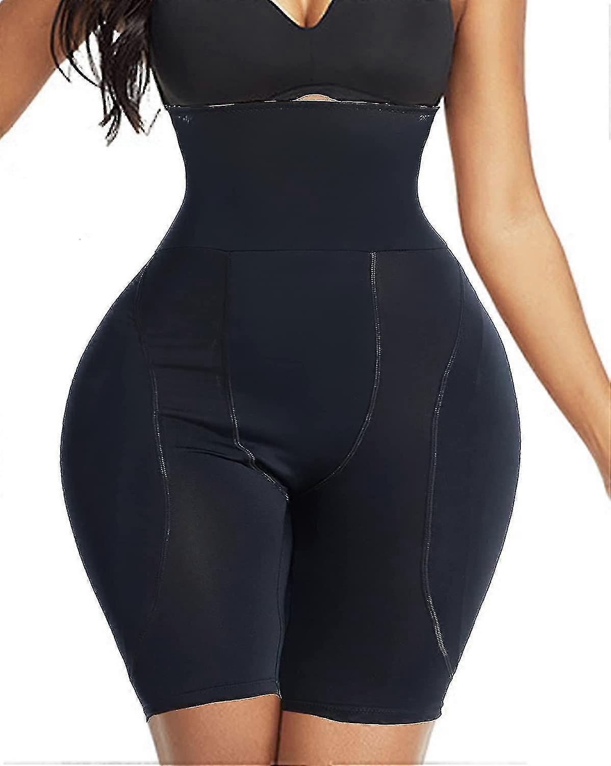 Almofadas de quadril preto compatíveis com mulheres Shapewear Hip Enhancer Shapewear Body Sculptor acolchoado Butt Shapewear Hip Dip Pads Hip Shaper Crossdressers