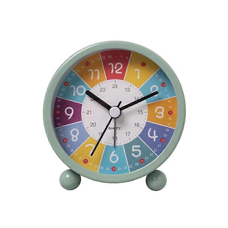 Educational Wall Clock for Kids Learning Time, Silent Non-Ticking Decorative Clock for Classrooms o