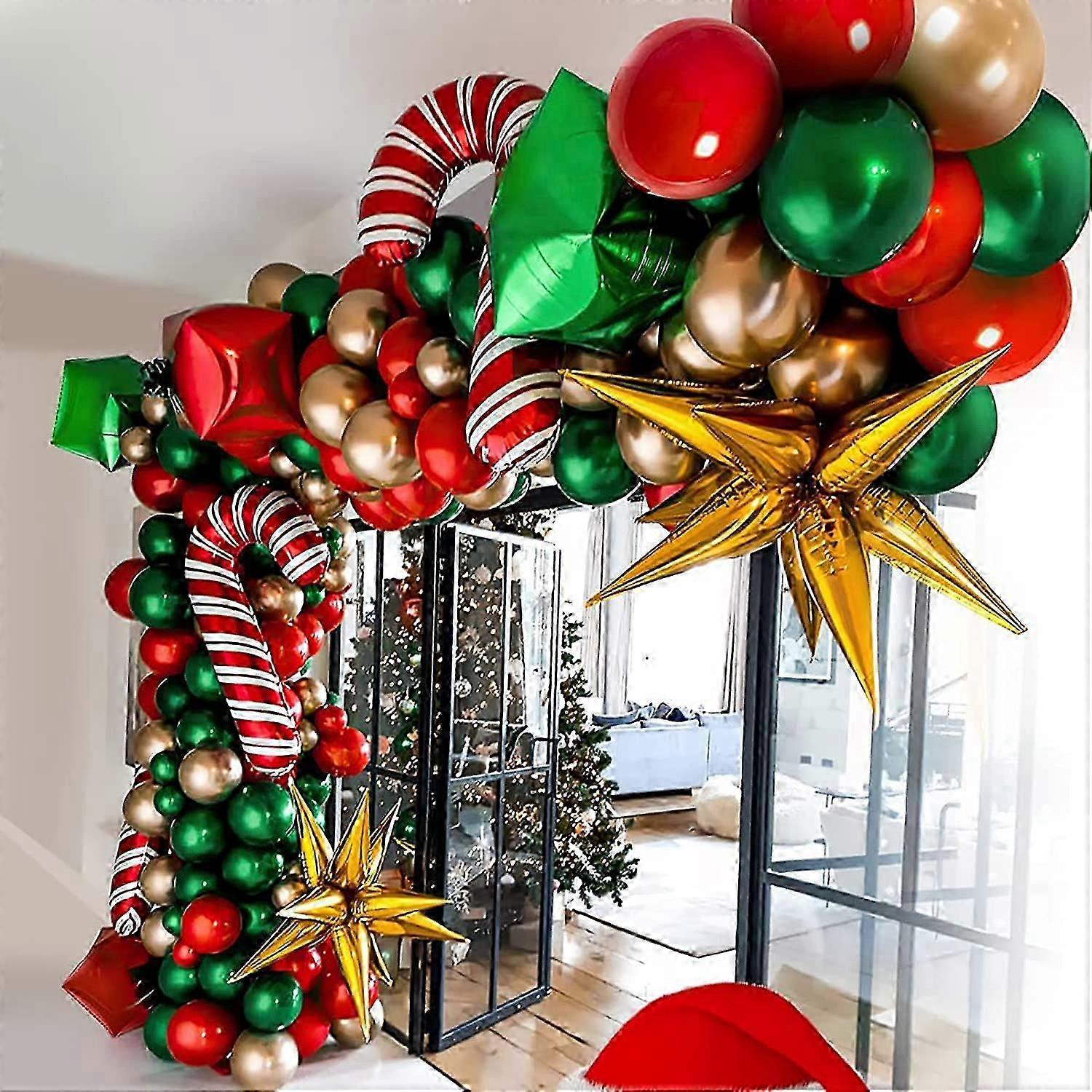 97pcs Christmas Balloon Garland Arch kit