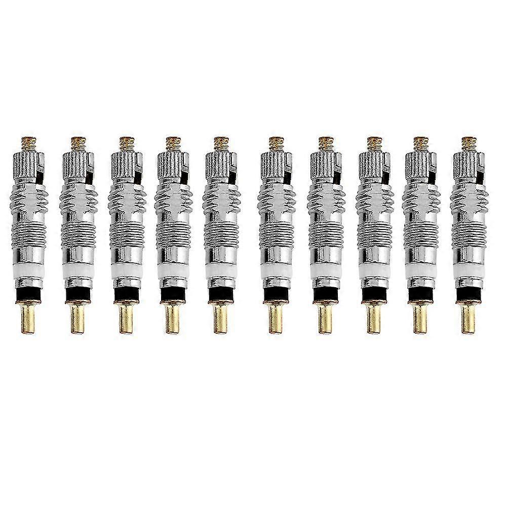 2510pcs Silver Bicycle Valve Core Stem Presta Style Tyre Valve Core For Tubeless Road Bike Mtb Bike Fren For Bicycle Mtb Bike