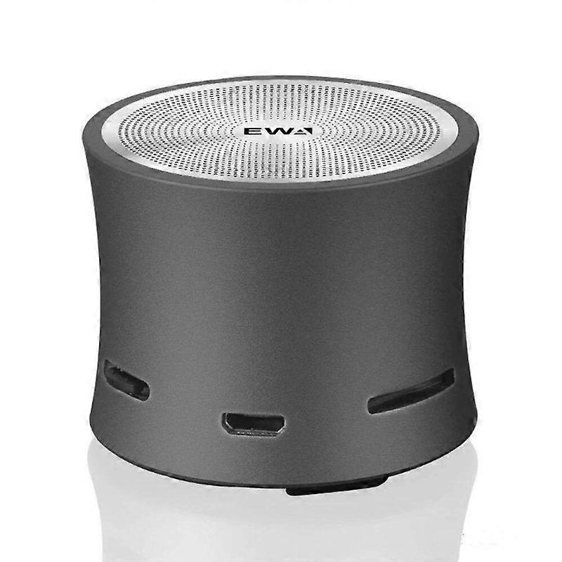 EWA A104 Metal Texture Bluetooth Speaker Grey