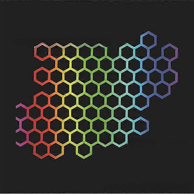 Motorcycle Vehicle Decals Creative Honeycomb Body Decoration Vehicle Decals For Car Refit Creative Body Vehicle Decals Auto Exterior Accessories