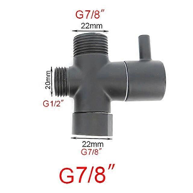 Kézi fekete WC-mosás Bivé csaptelep Szórópisztoly Permetező zuhanyfej Anális tisztító mosógép WC Fürdőszobai vízszelep tömlőtartó