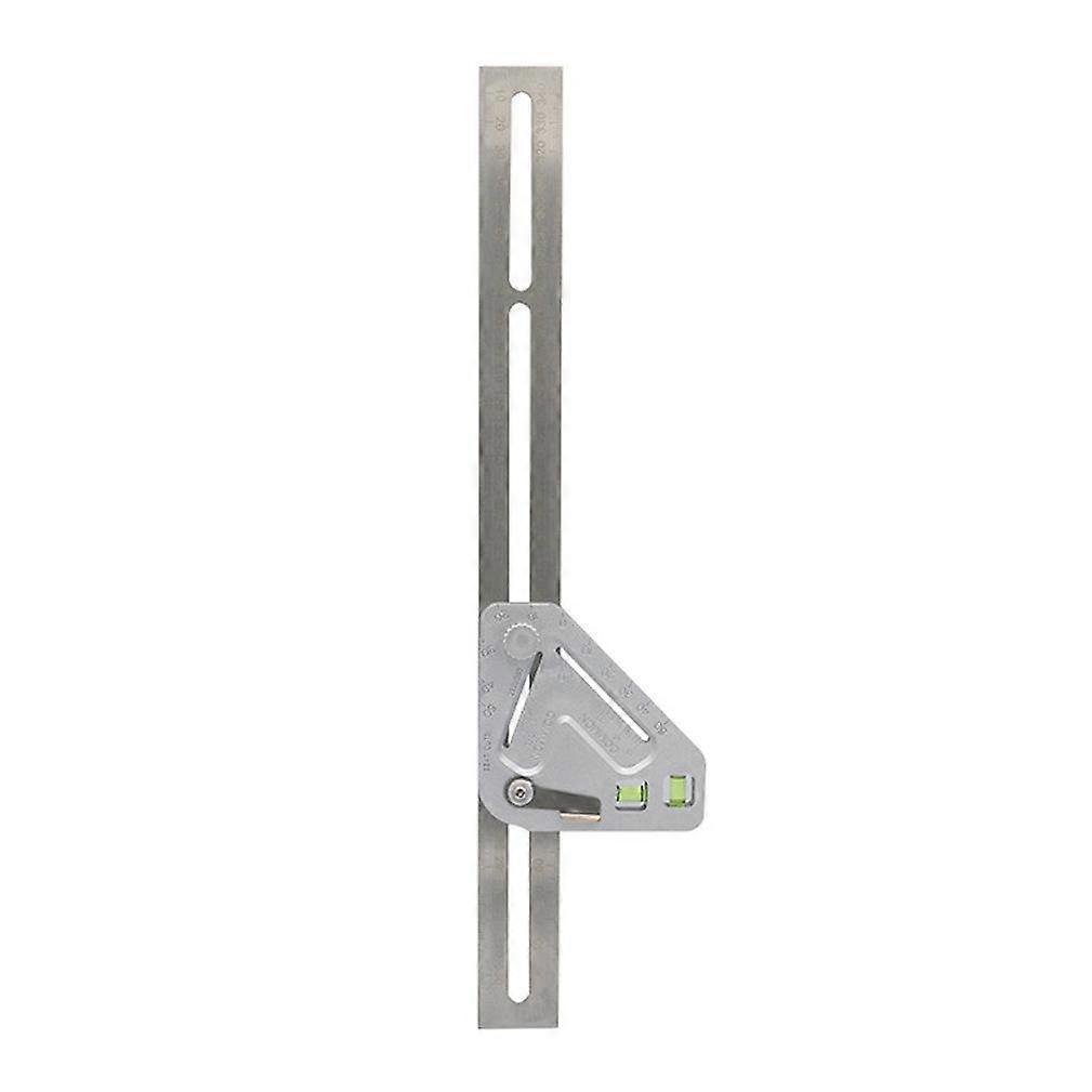 Multifunctional Triangle Ruler Woodworking Measuring Tool Kits Revolutionary Carpentry Tool with 2 Bubble Vials