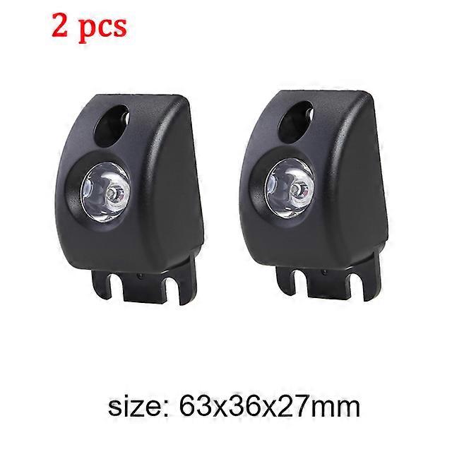 1/2 Pcs Headlight LED Bicycle Front Lamp Element Decoration Lighting Electric Lightweight for HX X7 Electric Scooter Accessory