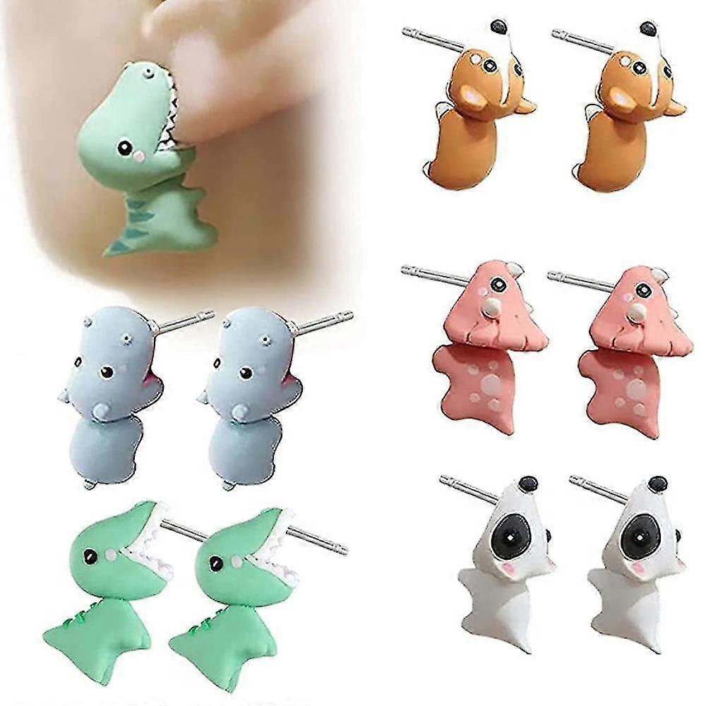 Children's Dinosaur Earrings Animal Earrings